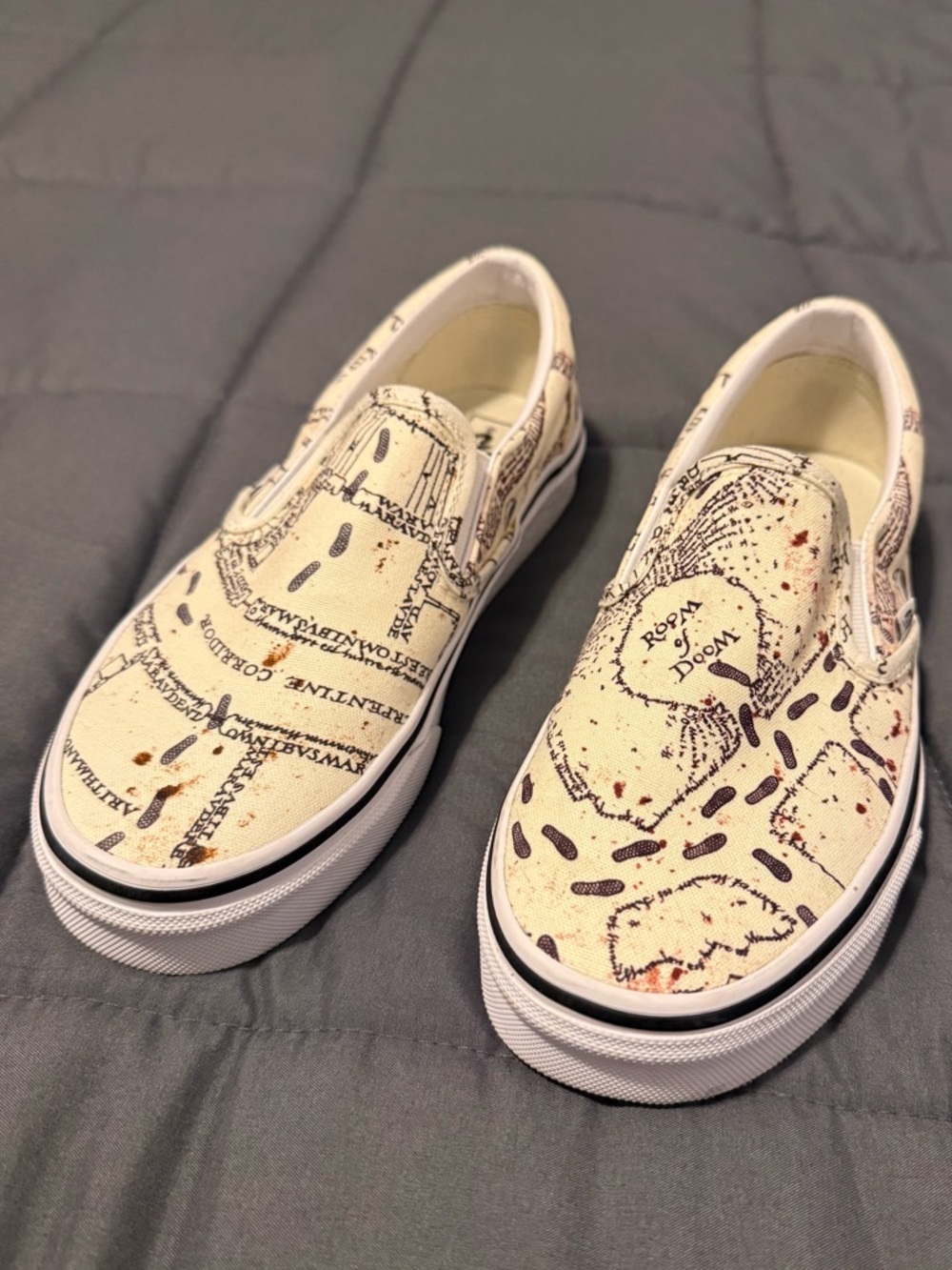 Vans Classic Slip-on Women’s Harry Potter Marauders Map